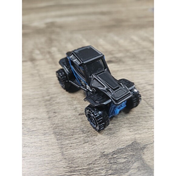 Matchbox 2016 Ghe-O Predator Black & Blue Loose Off Road Toy Car - Picture 2 of 6